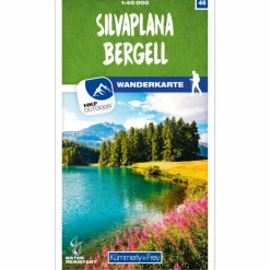 Wanderkarten Und Winterkarten|Wanderkarten Und Winterkarten^SILVAPLANA - BERGELL 46 WANDERKARTE 1:40 000 MATT LAMINIERT