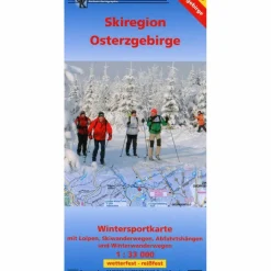 Winterkarten|Wanderkarten Und Winterkarten^SKIREGION OSTERZGEBIRGE - Winterwanderkarte