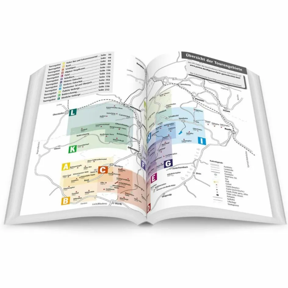 Online SKITOURENFÜHRER ALLGÄUER ALPEN Wintersportführer