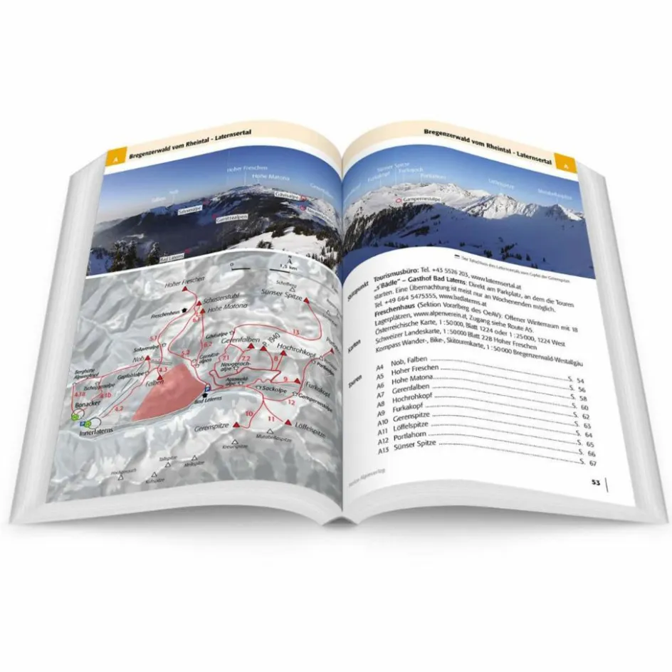 Wintersportführer^SKITOURENFÜHRER VORARLBERG