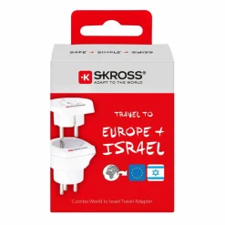 SKROSS Ladegeräte Und Reisestecker^COMBO EU+ISR - Reisestecker