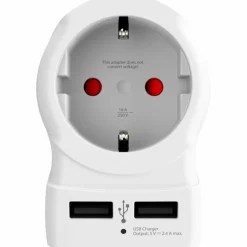 SKROSS Ladegeräte Und Reisestecker^EUROPE TO US USB - Reisestecker