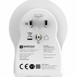 SKROSS Ladegeräte Und Reisestecker^EUROPE TO US USB - Reisestecker