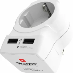 SKROSS Ladegeräte Und Reisestecker^EUROPE TO US USB - Reisestecker