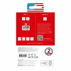 SKROSS Ladegeräte Und Reisestecker^EUROPE TO US USB - Reisestecker