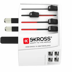 SKROSS Ladegeräte Und Reisestecker^MUV USB (4XA) - Reisestecker