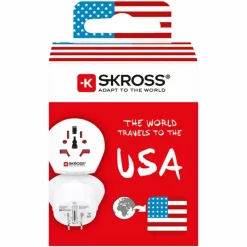 SKROSS Ladegeräte Und Reisestecker^WORLD TO US - Reisestecker