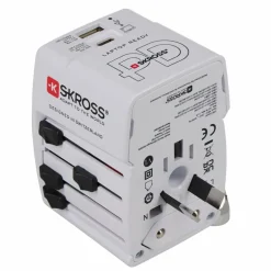 SKROSS Ladegeräte Und Reisestecker^WORLD USB CHARGER AC65PD WITH USB-C CABLE - Reisestecker