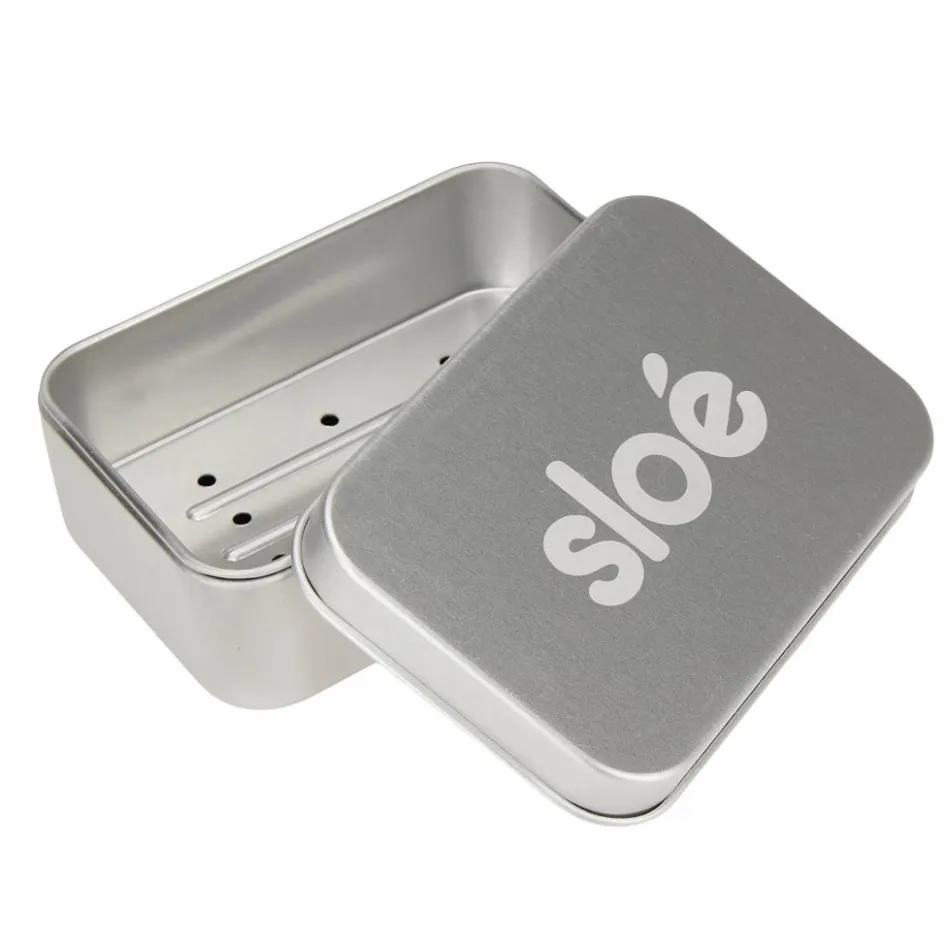 SLOE Hygiene Und Körperpflege^RECHTECKIGE SEIFENDOSE 2-IN-1 - Dose