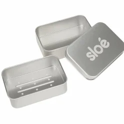 SLOE Hygiene Und Körperpflege^RECHTECKIGE SEIFENDOSE 2-IN-1 - Dose