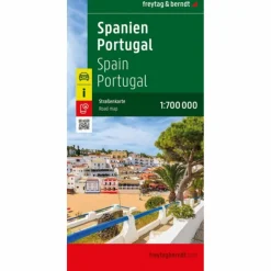 Hot SPANIEN - PORTUGAL, STRAßENKARTE 1:700.000, FREYTAG & BERNDT - Straßenkarte Straßenkarten|Straßenkarten