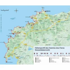 Sale SPANIEN: O CAMIÑO DOS FAROS - Wanderführer Wanderführer