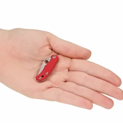 Spyderco Schlüsselanhänger|Klappmesser^BUG G10 RED PLAINEDGE - Klappmesser