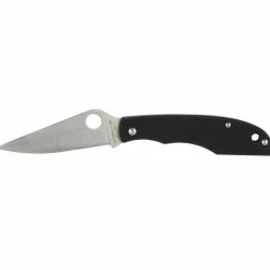 Spyderco Schlüsselanhänger|Klappmesser^GRASSHOPPER G10 BLACK PLAINEDGE - Klappmesser