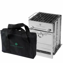 New WOOD STOVE TOWER 1 - Holzkocher Campingkocher