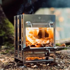 New WOOD STOVE TOWER 1 - Holzkocher Campingkocher