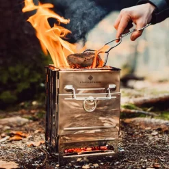 New WOOD STOVE TOWER 1 - Holzkocher Campingkocher