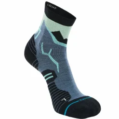 Clearance ICY MOUNTAIN LIGHT WOOL QTR Unisex - Wandersocken Damen Socken|Socken