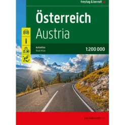 New ÖSTERREICH, AUTOATLAS 1:200.000, FREYTAG & BERNDT - Straßenkarte Straßenkarten|Straßenkarten