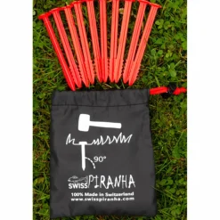 Swiss Piranha Zeltzubehör^ZELTHERINGE RT120, 12 CM (10 STK) - Zeltheringe