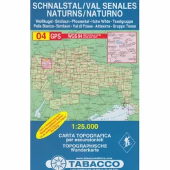 Wanderkarten Und Winterkarten|Wanderkarten Und Winterkarten^TABACCO 04 SCHNALSTAL - Wanderkarte