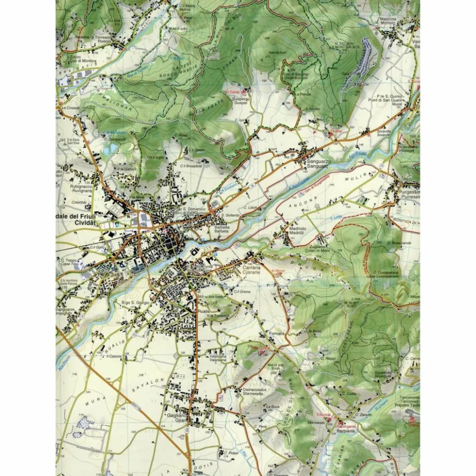 Winterkarten|Wanderkarten Und Winterkarten^TABACCO WANDERN 1 : 25 000 VALLI DEL NAT - Wanderkarte