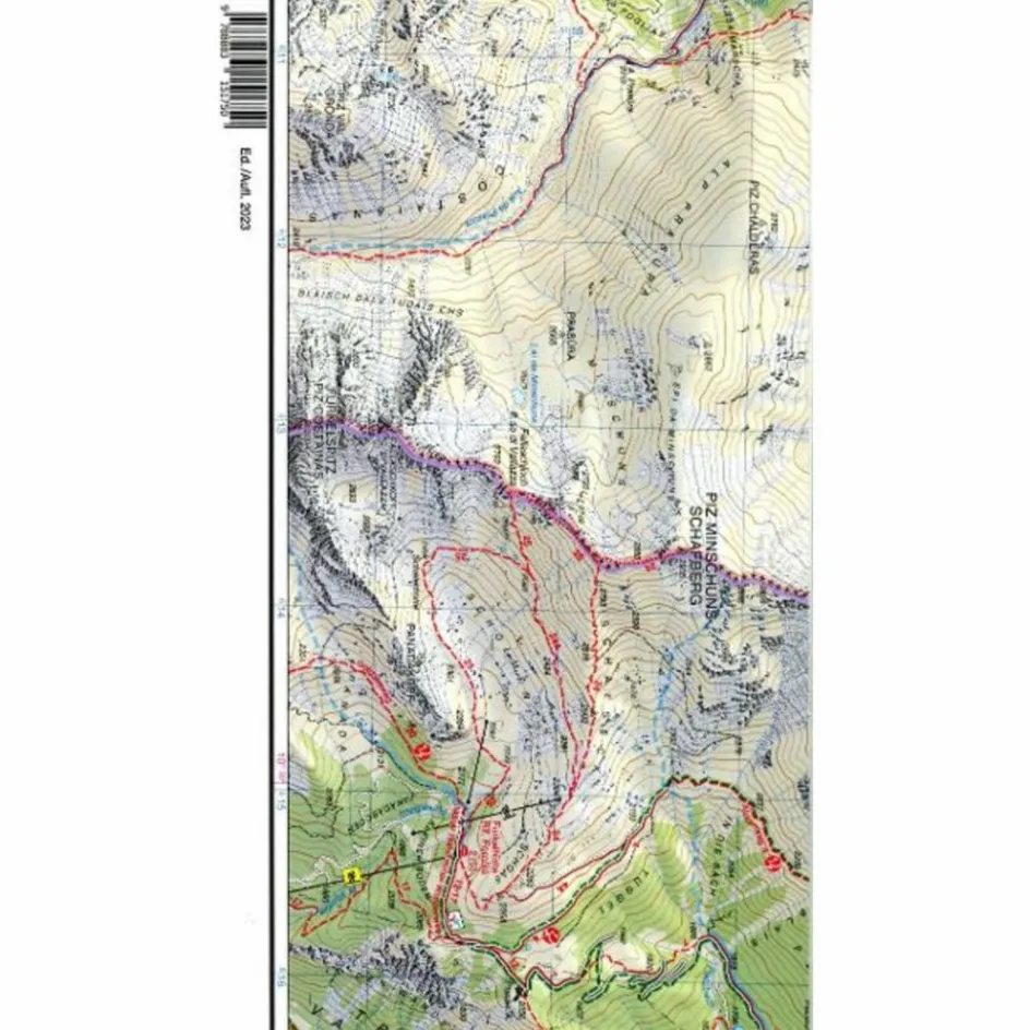 Hot TABACCO WANDERN VINSCHGAU SESVENNA 1:25000 Wanderkarten Und Winterkarten|Wanderkarten Und Winterkarten