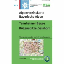 Discount TANNHEIMER BERGE, KÖLLENSPITZE, GAISHORN Wanderkarten Und Winterkarten|Wanderkarten Und Winterkarten