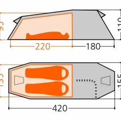 Tatonka 2-Personen-Zelte|3-Jahreszeiten-Zelte^OKISBA - Tunnelzelt
