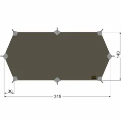 Tatonka Tarps^TARP WING 1 LT - Tarp
