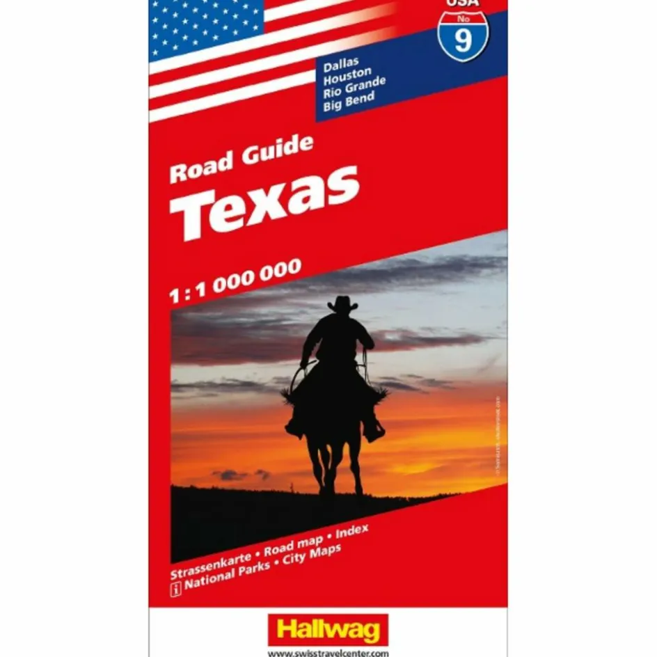 Straßenkarten|Straßenkarten^TEXAS NR. 09 USA ROAD GUIDE 1:1 MIO. - Straßenkarte
