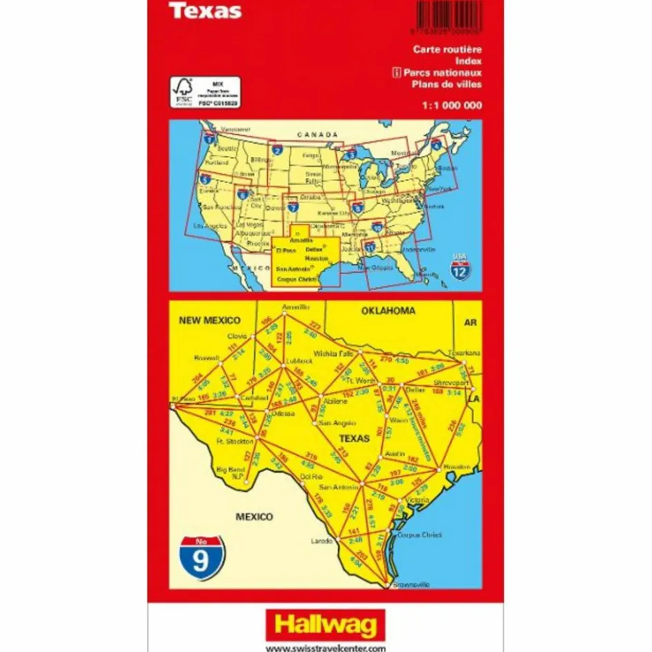 Straßenkarten|Straßenkarten^TEXAS NR. 09 USA ROAD GUIDE 1:1 MIO. - Straßenkarte