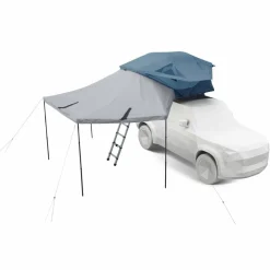 Thule Autodachzelte Und Dachträger^APPROACH 2 AWNING S/M A GREY - Dachzelt