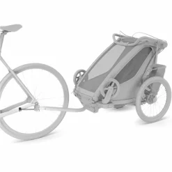 Best AXLE MOUNT EZHITCH PLATE WITH QUICK RELEASE SKEWER - Fahrradzubehör Kinder Kinder Fahrradanhänger