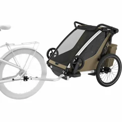 Sale CHARIOT CROSS DOUBLE FADED - Fahrradanhänger Kinder Kinder Fahrradanhänger