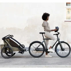 Kinder Thule Kinder Fahrradanhänger^CHARIOT CROSS SINGLE FADED - Fahrradanhänger