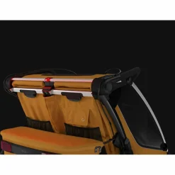 Kinder Thule Kinder Fahrradanhänger^CHARIOT SPORT DOUBLE NATURAL GOLD - Fahrradanhänger