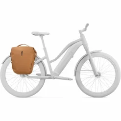 Thule Fahrradtaschen Und Fahrradrucksäcke|Fahrradtaschen^SHIELD PANNIER 22L WITH INLOCK - DUSTED ORANGE - Fahrradtasche