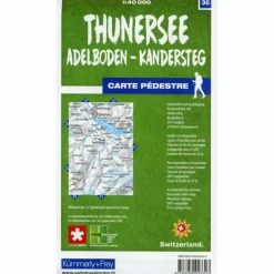 Wanderkarten Und Winterkarten|Wanderkarten Und Winterkarten^THUNERSEE / ADELBODEN - KANDERSTEG 30 WANDERKARTE 1:40 000 - Wanderkarte