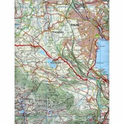 Wanderkarten Und Winterkarten|Wanderkarten Und Winterkarten^THUNERSEE / ADELBODEN - KANDERSTEG 30 WANDERKARTE 1:40 000 - Wanderkarte