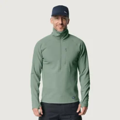 Herren Tierra Pullover Und Fleecepullover^KVALØYA HALF ZIP M Herren - Fleecepullover