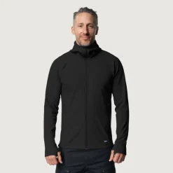 Best KVALØYA HOOD M Herren - Fleecejacke Herren Pullover Und Fleecepullover|Outdoorjacken
