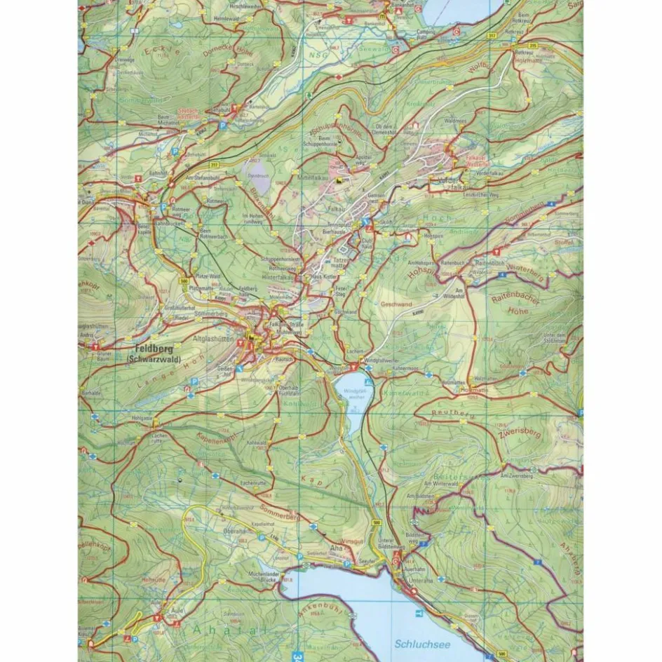 Online TITISEE-NEUSTADT 1: 25 000 Wanderkarten Und Winterkarten|Wanderkarten Und Winterkarten