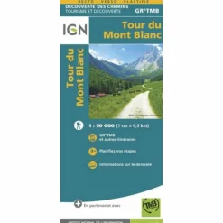 Best TOUR DU MONT BLANC 1:50 000 - Wanderkarte Wanderkarten Und Winterkarten|Wanderkarten Und Winterkarten