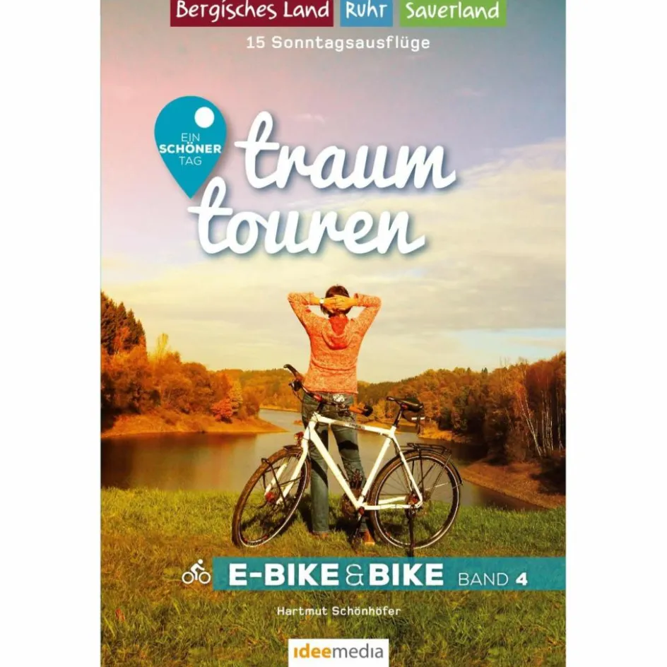 Radwanderführer Und Mountainbikeführer^TRAUMTOUREN E-BIKE & BIKE BAND 4 - Radwanderführer