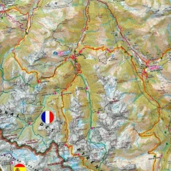 Wanderkarten Und Winterkarten|Wanderkarten Und Winterkarten^TRAVERSEE DES PYRENÉES 1:110 000 - Wanderkarte