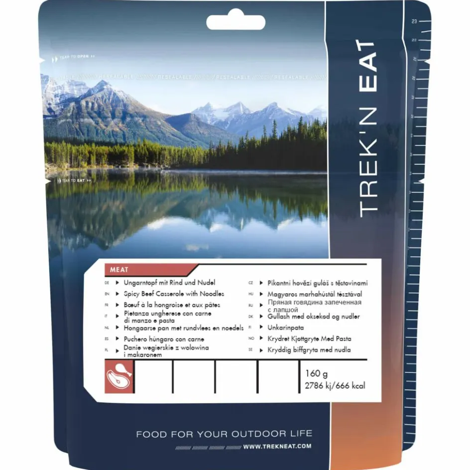 TREK'N EAT UNGARNTOPF MIT RIND UND NUDELN - Outdoor Essen Verpflegung