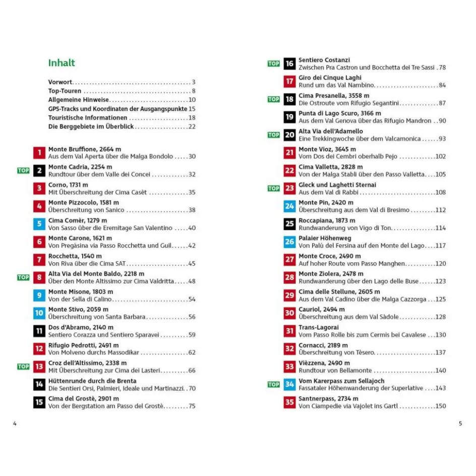 Wanderführer^TRENTINO - GARDASEE - Wanderführer