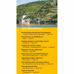 TRESCHER REISEFÜHRER FLUSSKREUZFAHRTEN RHEIN Reiseführer Deutschland