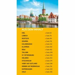 New TRESCHER REISEFÜHRER OSTSEESTÄDTE Reiseführer Mitteleuropa